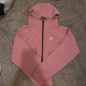 Alphalet cropped jacket